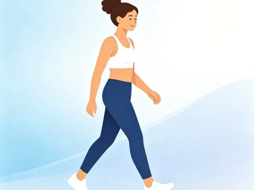 A person walking confidently, returning to everyday activity